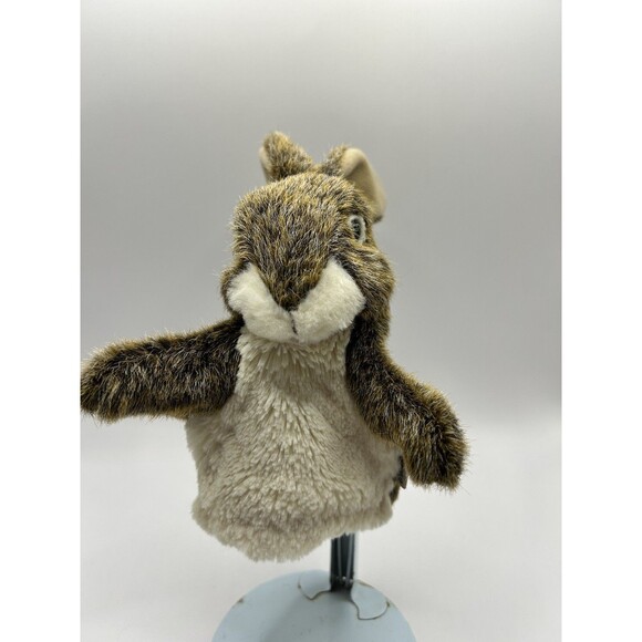 Folkmanis Little Hare Plush Hand Puppet Bunny Rabbit Stage Puppet Show - Picture 5 of 16